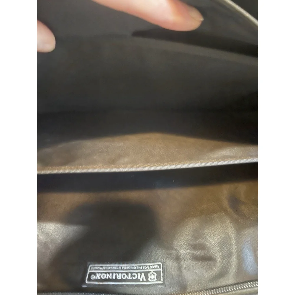 Victorinox X-Large Black Ballistic Nylon Expandable Laptop Briefcase